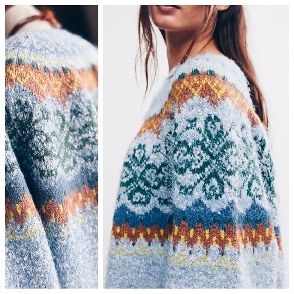 Free People Festive Frost Sweater - Picture 4 of 16